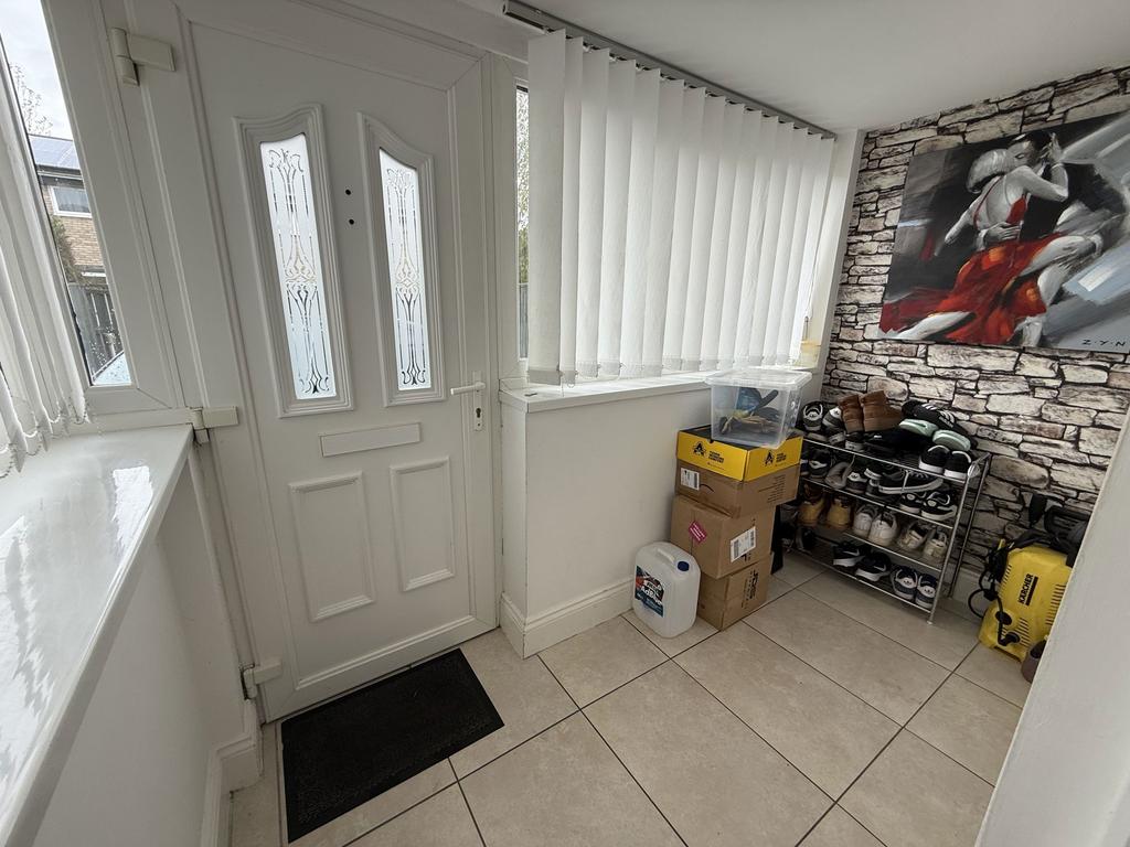 Entrance porch