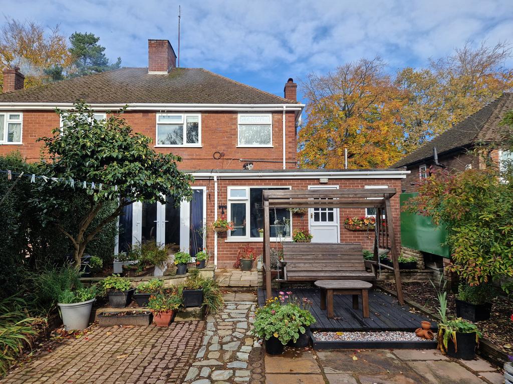 Rear of Property