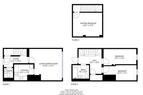 3 bedroom flat to rent, St John Divine Church, Liverpool