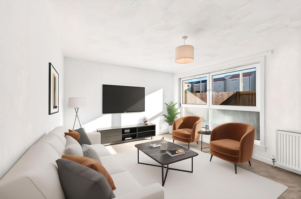 Staged lounge
