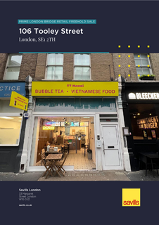 Retail property (high street) for sale, 106 Tooley St London SE1 2TH