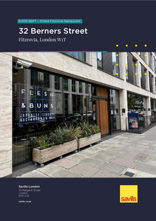 Office to rent, 32 Berners St London W1T 3LR
