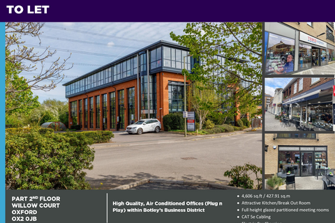 Office to rent, 5 West Way Oxford OX2 0JB