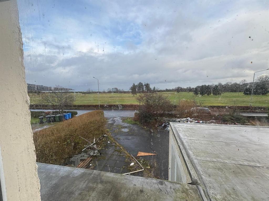 View from the first floor Brodick Golf Course and