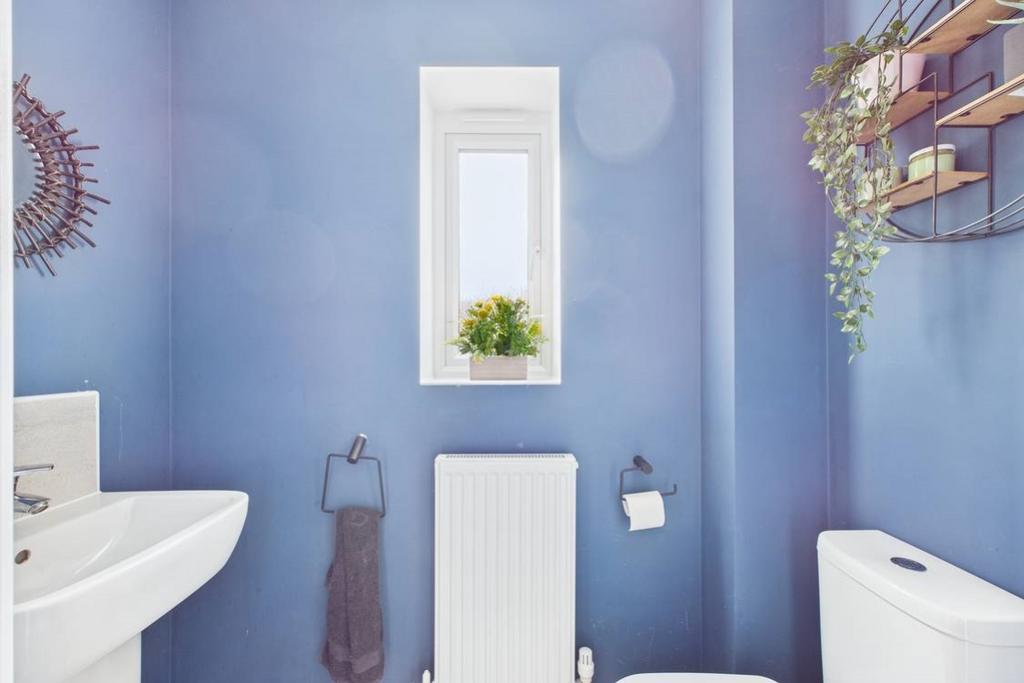 Convenient downstairs WC