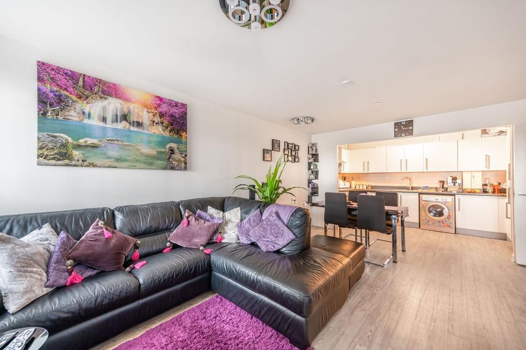 Open-plan living area, open plan living
