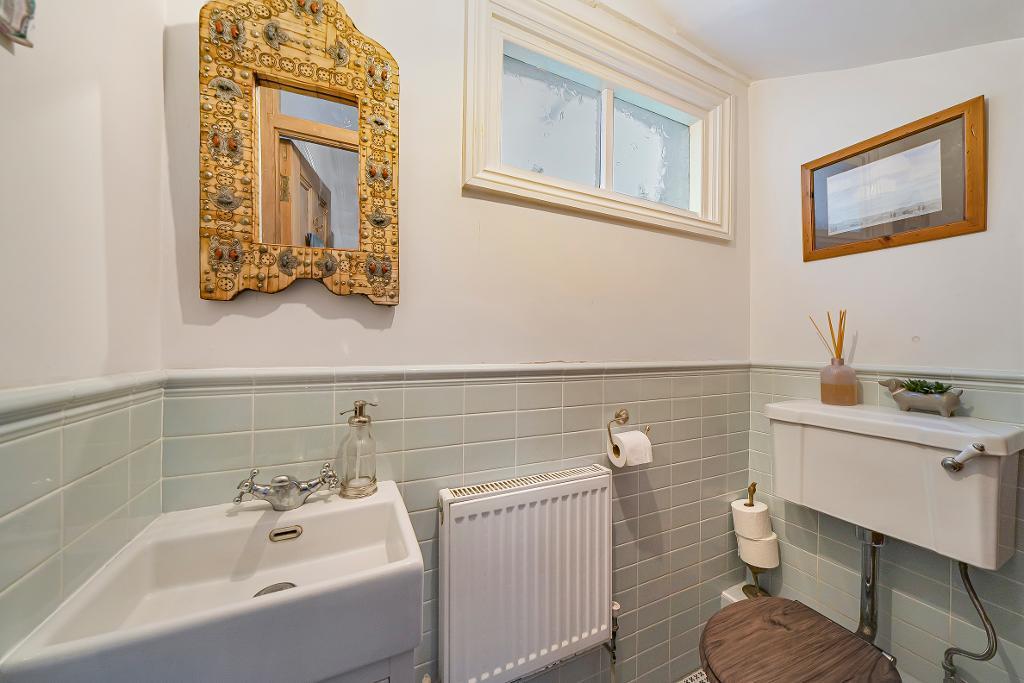 Ground floor cloakroom