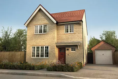 4 bedroom detached house for sale, Plot 267, The Hallam at Oriel Gardens, Park Road SN7