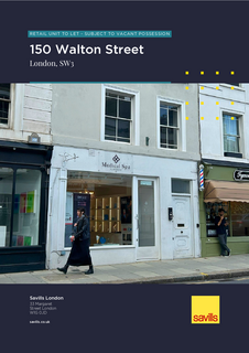 Retail property (high street) to rent, 150 Walton St London SW3 2JJ