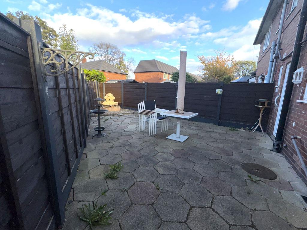 Rear garden