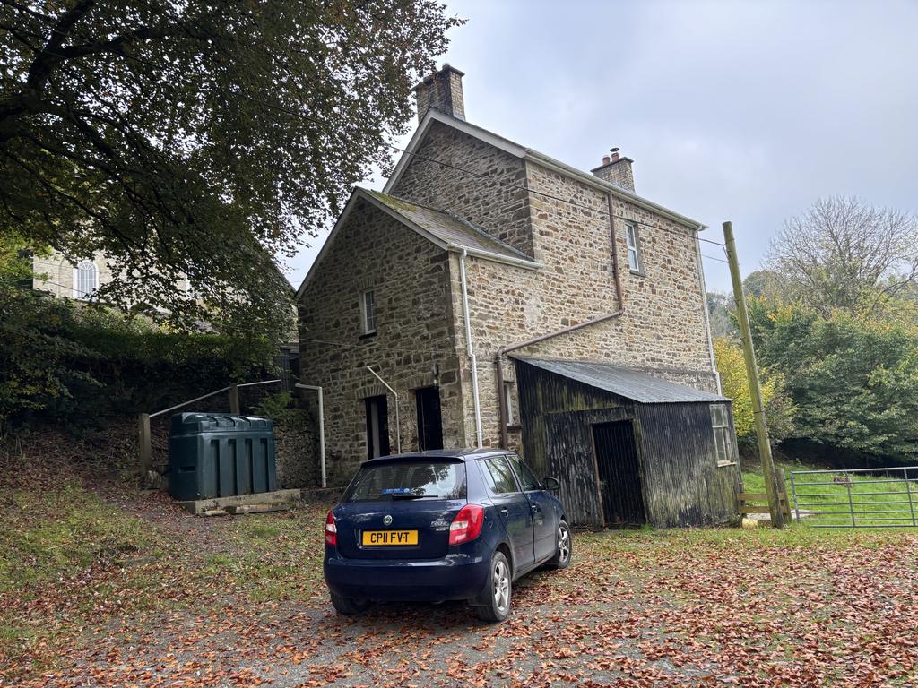 Rear of property