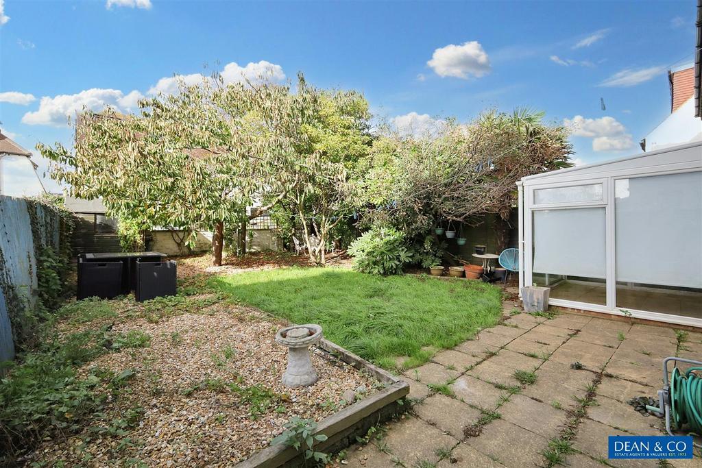 Rear garden