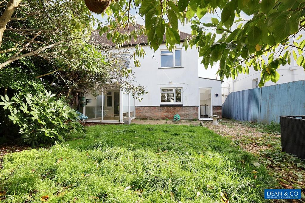 Rear garden