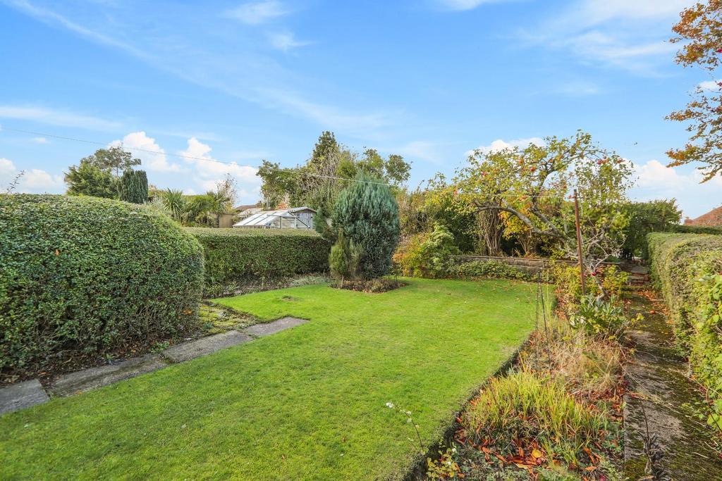 Rear garden