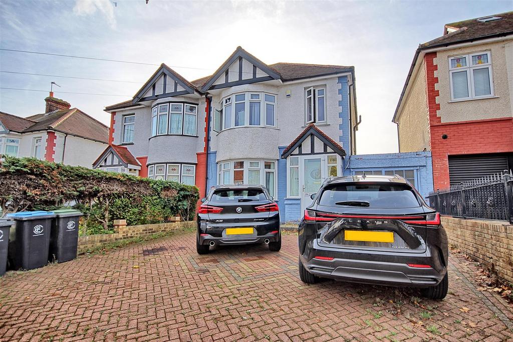 Garage and driveway