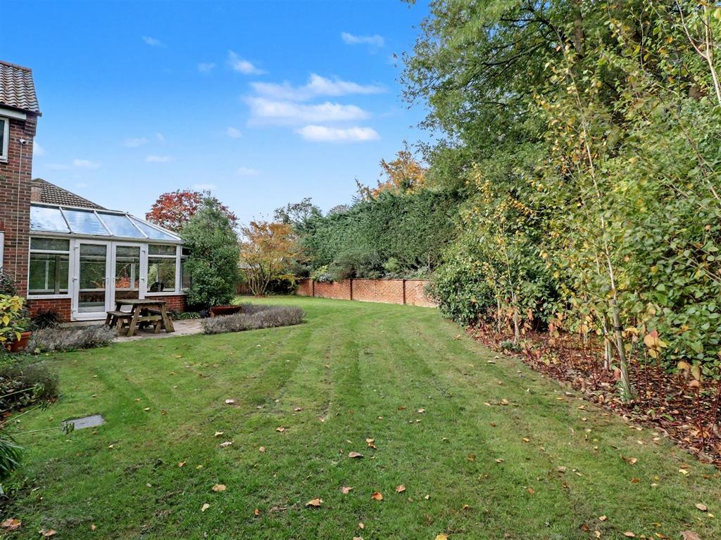 Rear garden