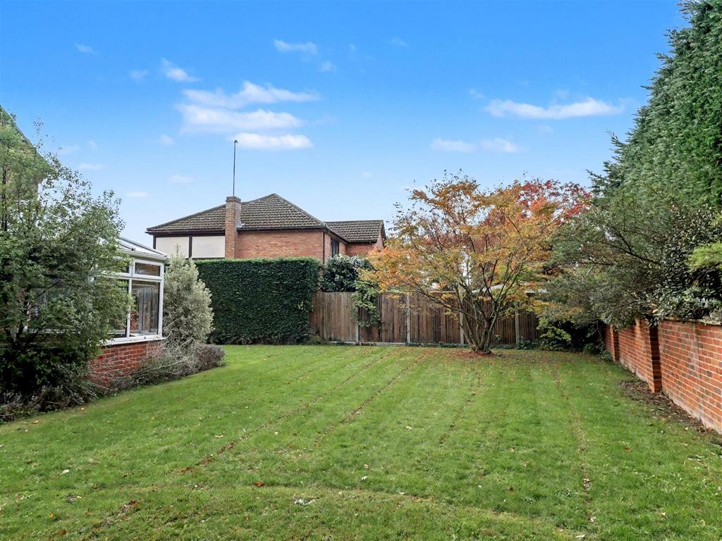Rear garden