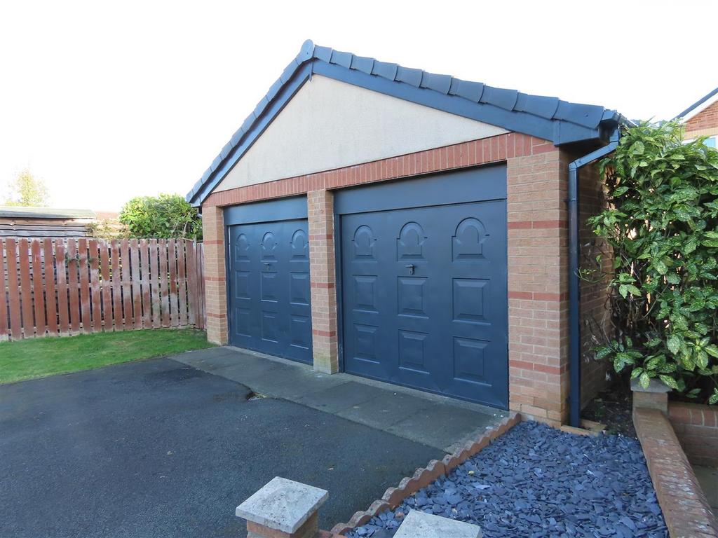 Double garage