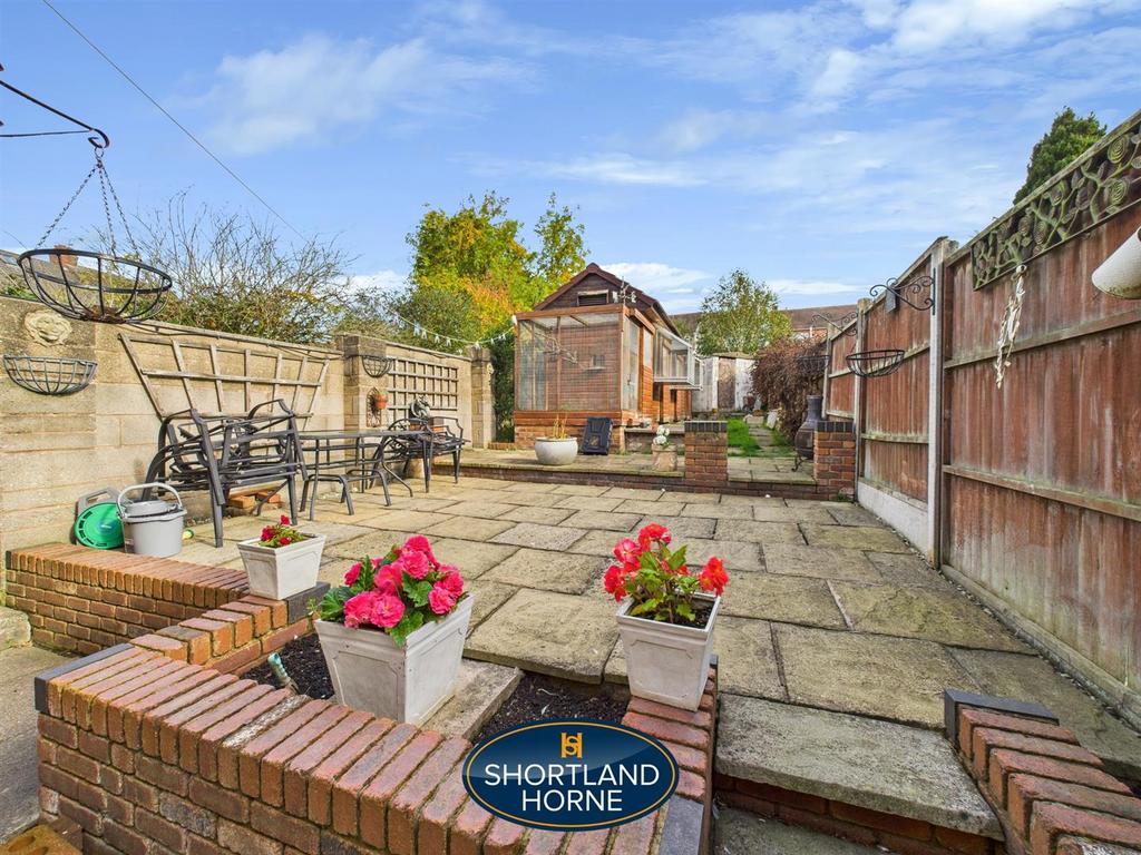 Rear garden