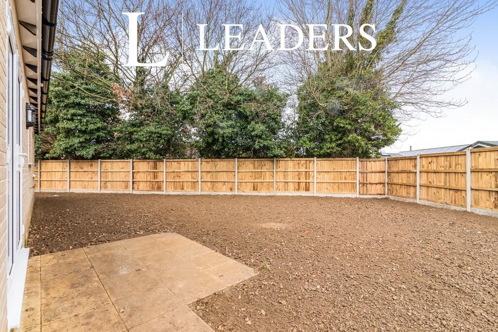 Rear garden