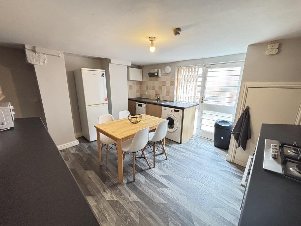 Bright and clean kitchen with modern appliances...
