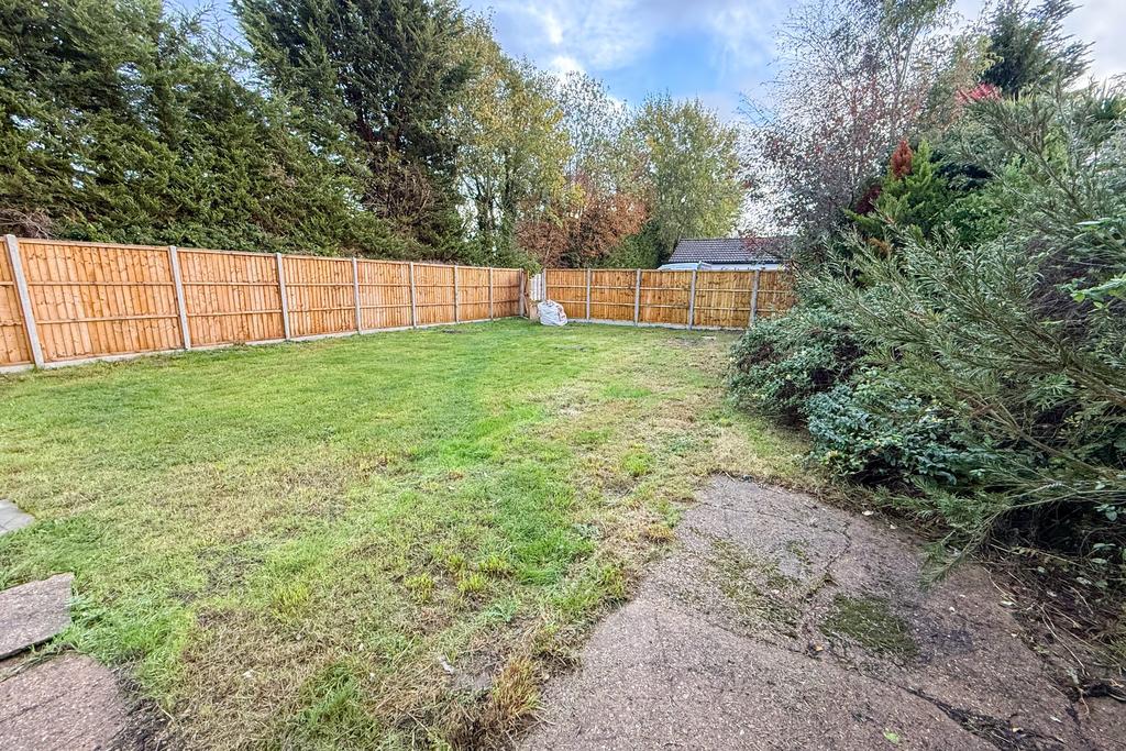 Rear garden