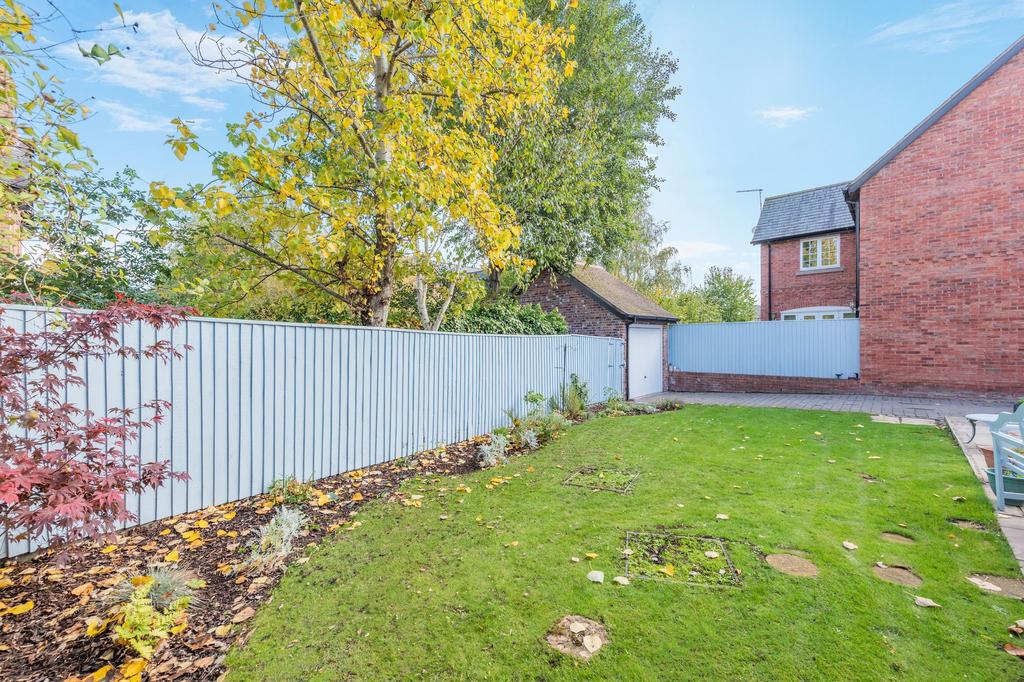 Rear garden