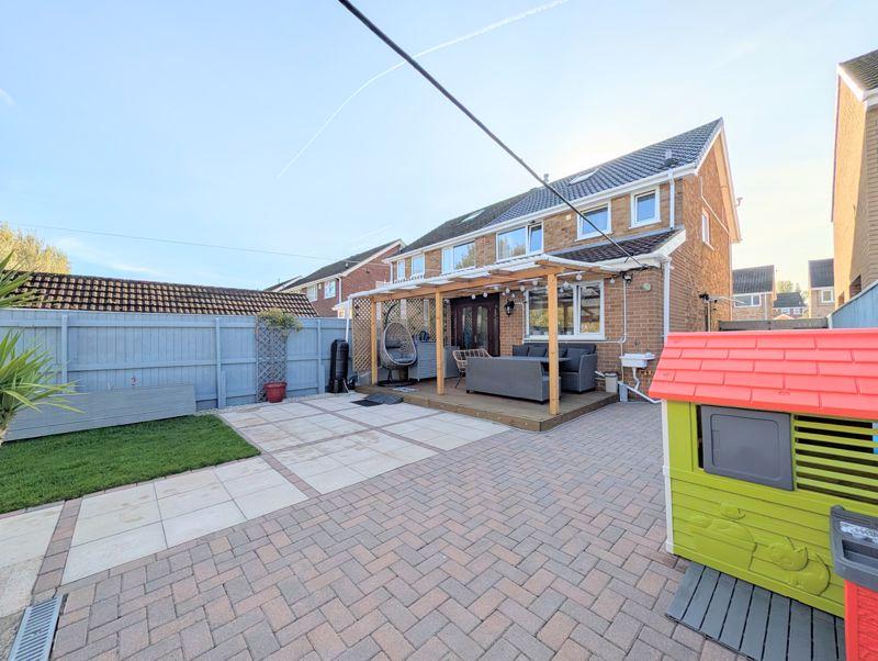 Rear garden