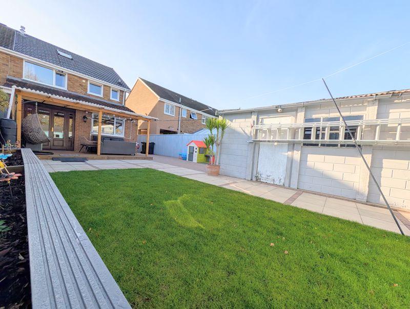 Rear garden view 4