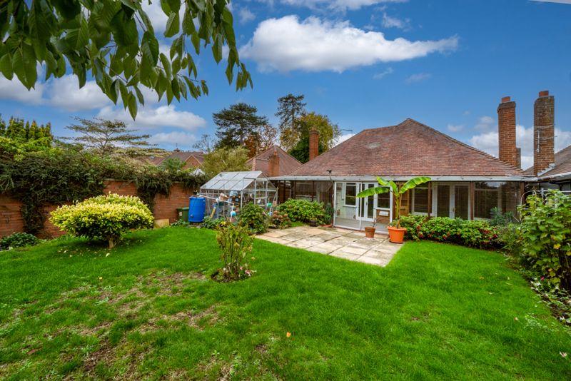 Rear garden