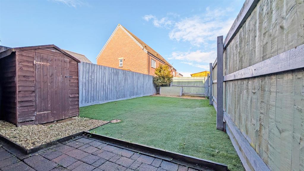 Rear garden