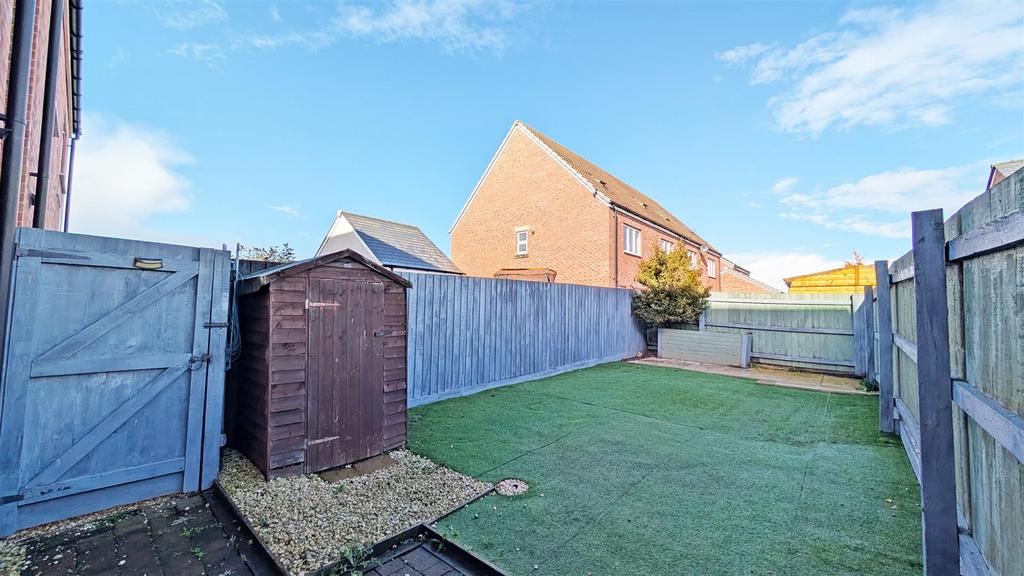 Rear garden