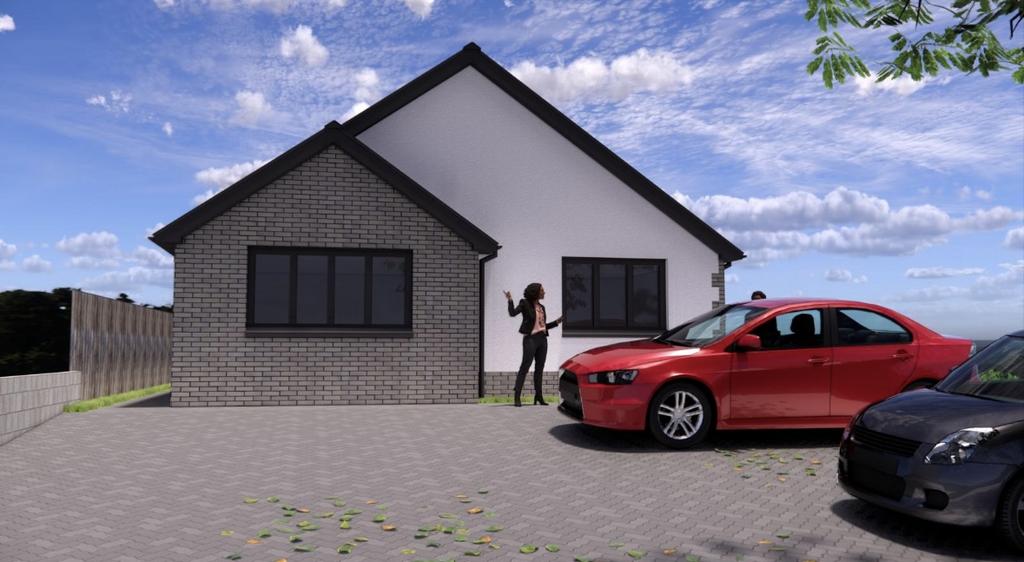 Parking and driveway