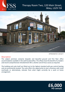 Retail property (high street) to rent, 120 Main St Burley In Wharfedale LS29 7JX