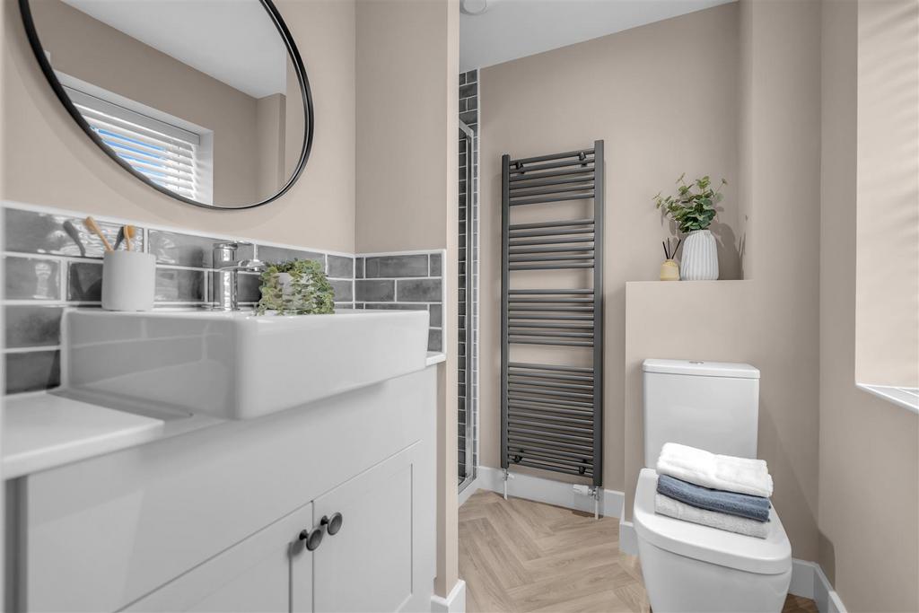 En suite shower room