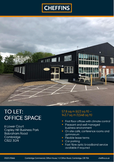 Office to rent, Cambridge Rd Cambridge CB22 3GN