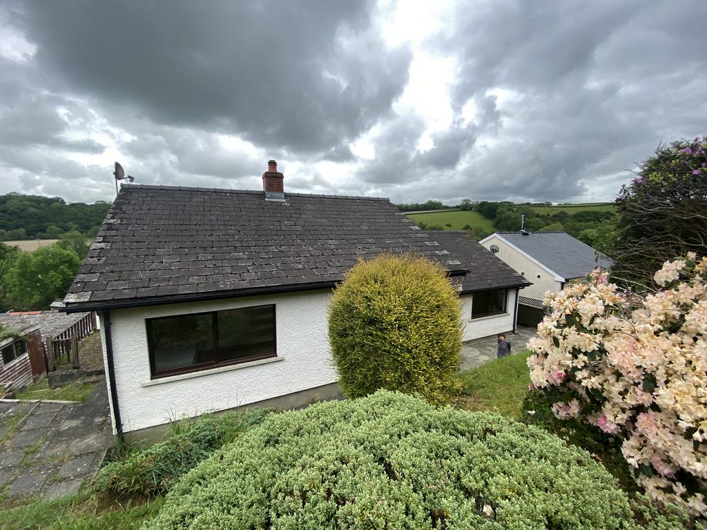 Rear of property