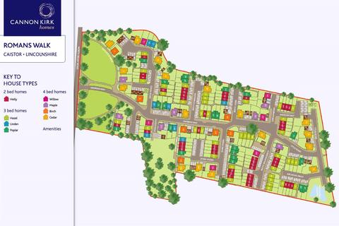 3 bedroom end of terrace house for sale, Plot 83 The Hazel, Romans Walk, Caistor, Market Rasen, LN7