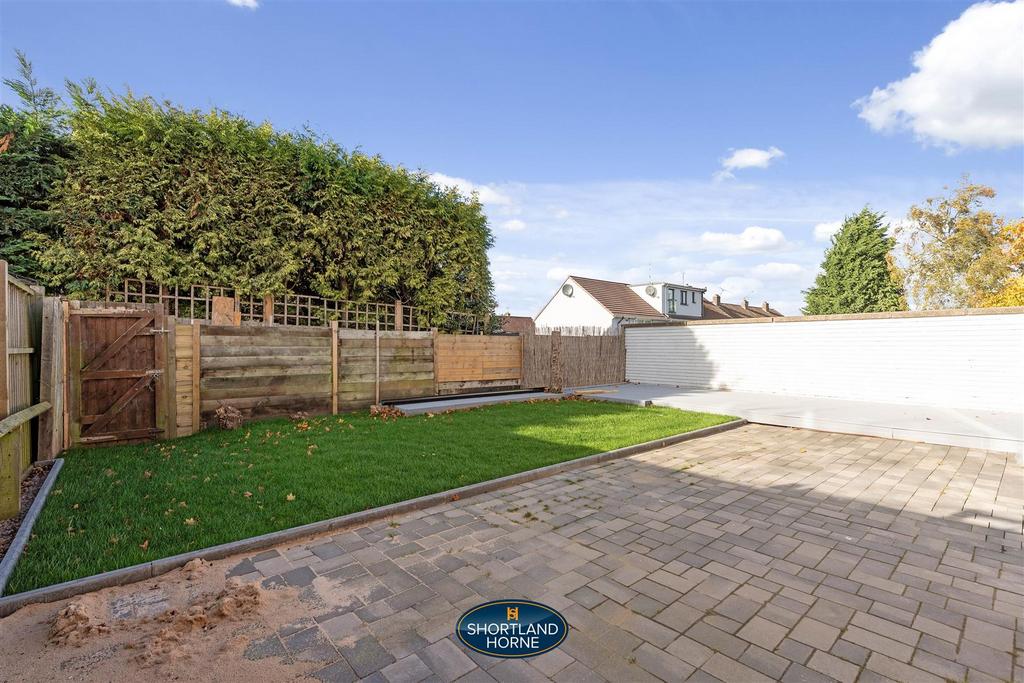 Rear garden