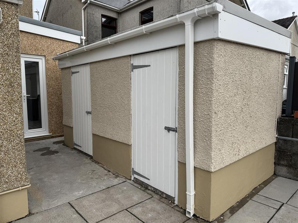 Block Built Shed