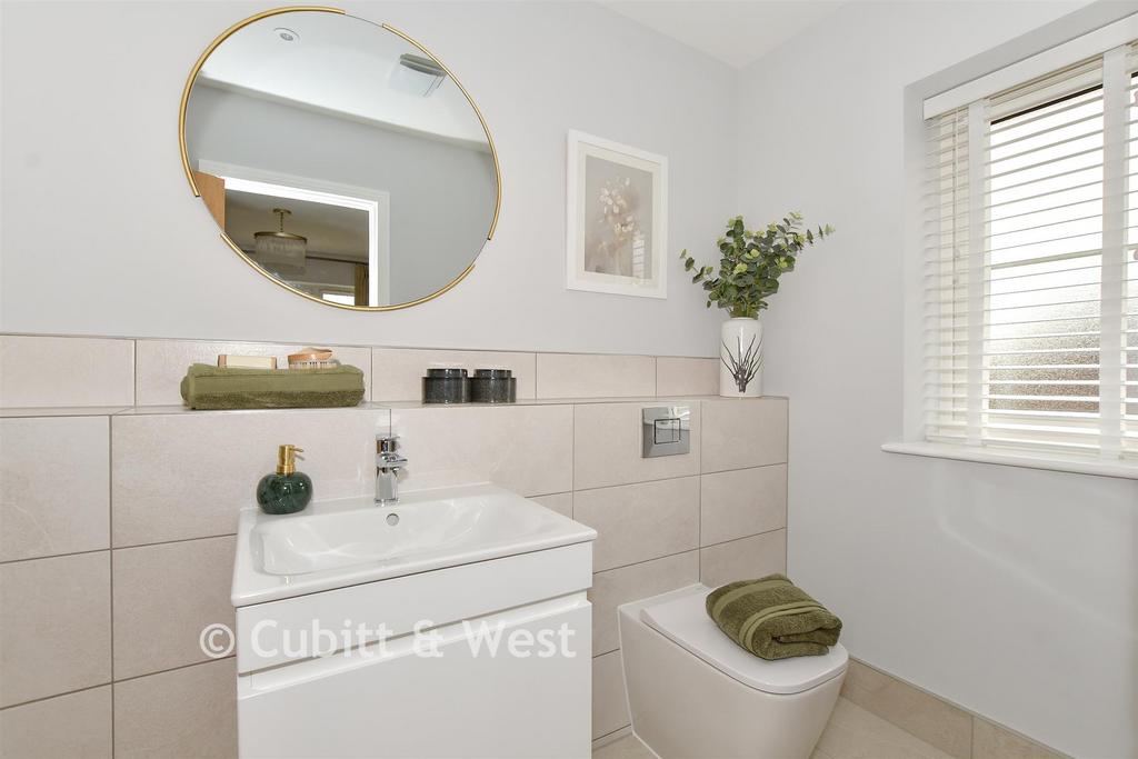 En-Suite Shower Room Show Home