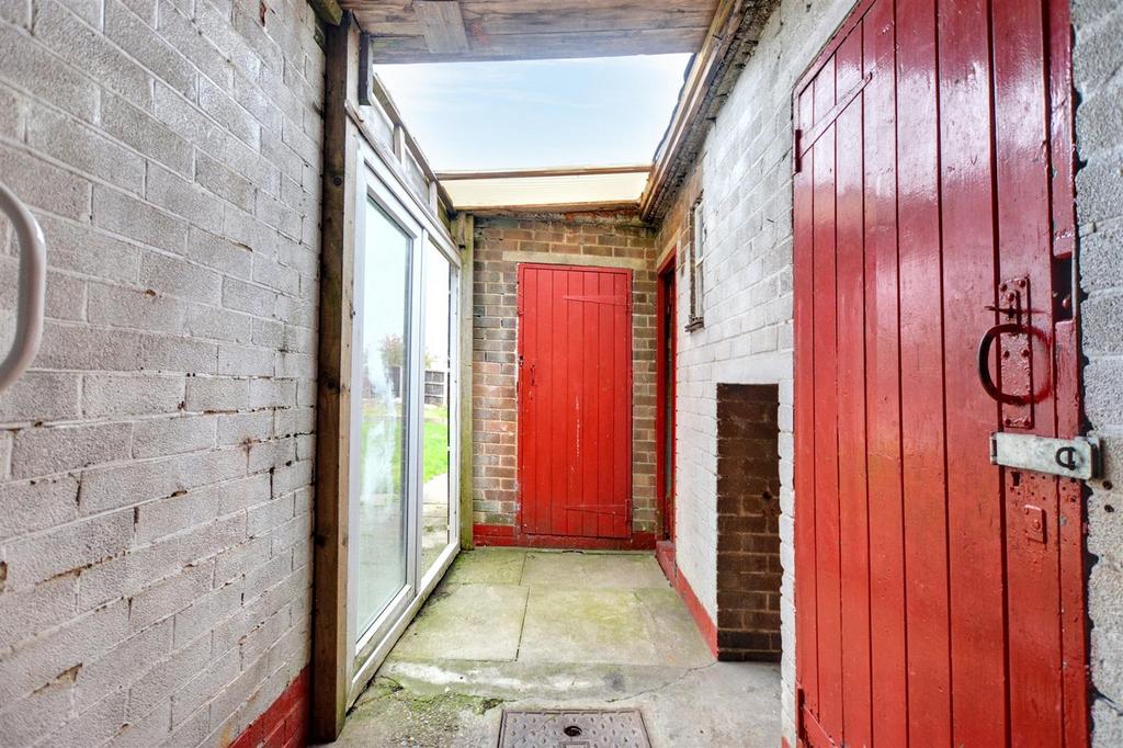 Outside Rear Lobby