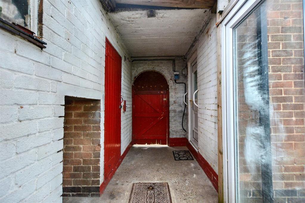 Outside Rear Lobby