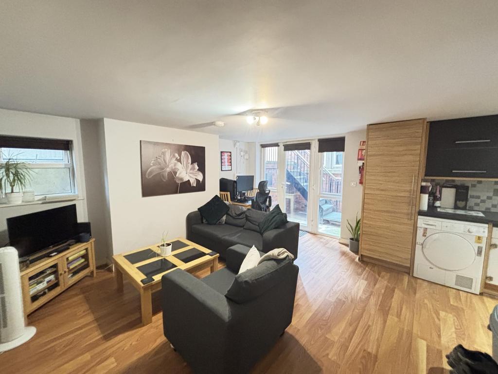 A bright and spacious contemporary living area ...