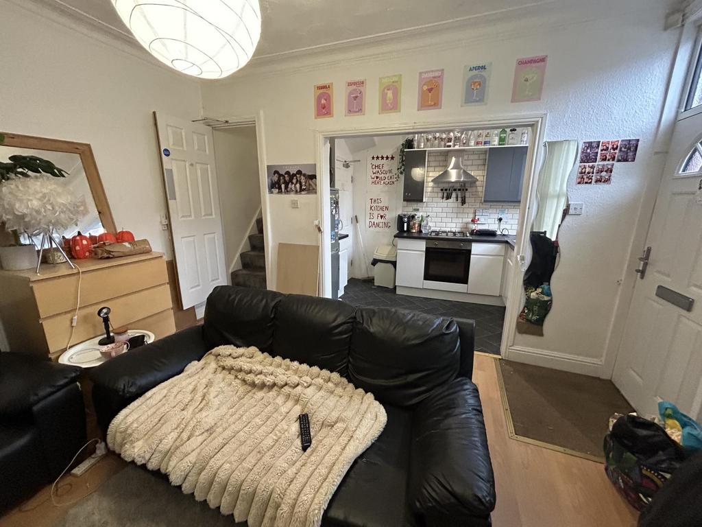 A cozy living room featuring comfortable seatin...