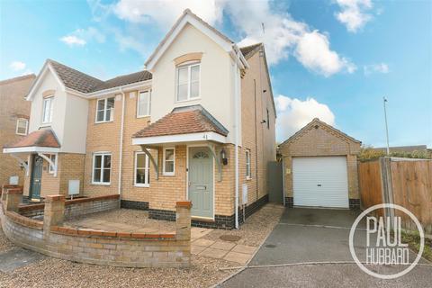 3 bedroom semi-detached house for sale, Keel Close, Carlton Colville, NR33