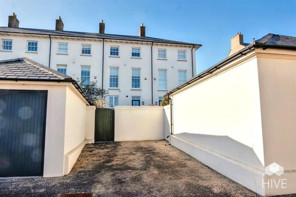 Single garage to rear