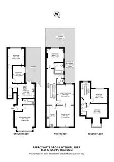 5 bedroom flat for sale, Mount Pleasant Villas, London, N4
