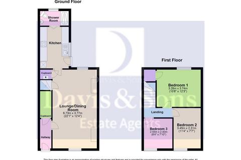 3 bedroom terraced house to rent, Park Place, Risca, Newport. NP11 6BN