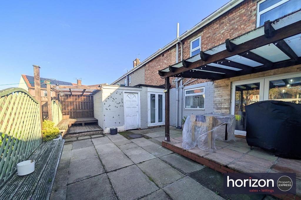 Rear Patio Area